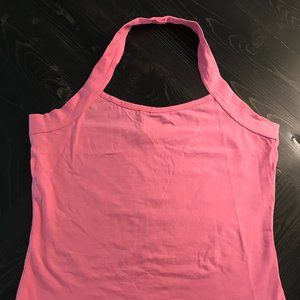 Pink Halter Tank Top